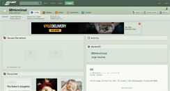 Desktop Screenshot of bbwaregreat.deviantart.com