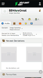 Mobile Screenshot of bbwaregreat.deviantart.com