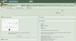 Desktop Screenshot of eboni.deviantart.com
