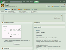 Tablet Screenshot of eboni.deviantart.com