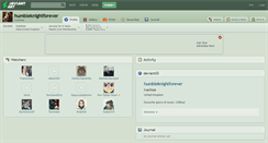 Desktop Screenshot of humbleknightforever.deviantart.com