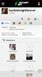 Mobile Screenshot of humbleknightforever.deviantart.com