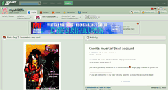 Desktop Screenshot of miyukizeta.deviantart.com