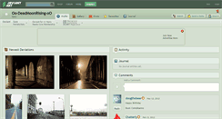 Desktop Screenshot of oo-deadmoonrising-oo.deviantart.com
