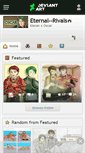 Mobile Screenshot of eternal--rivals.deviantart.com