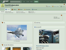 Tablet Screenshot of frenchfriedpancakes.deviantart.com