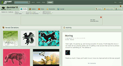 Desktop Screenshot of dawnstar18.deviantart.com