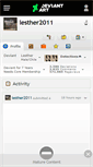 Mobile Screenshot of lesther2011.deviantart.com