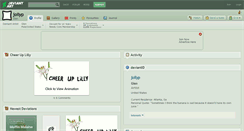 Desktop Screenshot of jollyp.deviantart.com
