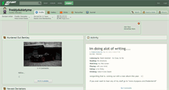 Desktop Screenshot of freddydubletyme.deviantart.com