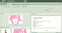 Desktop Screenshot of furanai.deviantart.com