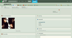 Desktop Screenshot of anitabellatm.deviantart.com