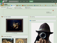 Tablet Screenshot of cl502.deviantart.com