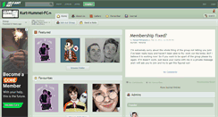 Desktop Screenshot of kurt-hummel-fc.deviantart.com
