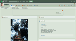 Desktop Screenshot of hounoua.deviantart.com