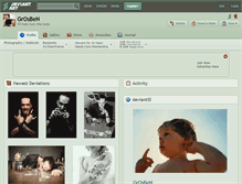 Tablet Screenshot of grosben.deviantart.com