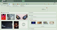 Desktop Screenshot of candle-luv.deviantart.com