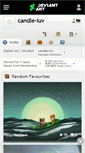 Mobile Screenshot of candle-luv.deviantart.com