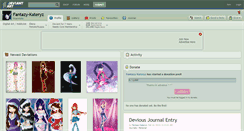 Desktop Screenshot of fantazy-kateryz.deviantart.com