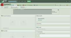 Desktop Screenshot of dreamster01.deviantart.com