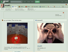 Tablet Screenshot of anya82.deviantart.com