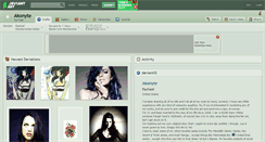 Desktop Screenshot of akonyte.deviantart.com
