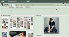 Desktop Screenshot of deevad.deviantart.com