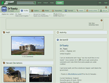Tablet Screenshot of drtoasty.deviantart.com