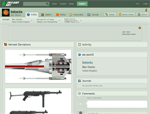 Tablet Screenshot of bstocks.deviantart.com