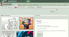 Desktop Screenshot of lunasunrise08.deviantart.com