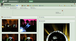 Desktop Screenshot of hackstar44.deviantart.com