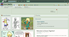 Desktop Screenshot of drawn-together.deviantart.com