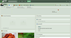Desktop Screenshot of dina1.deviantart.com