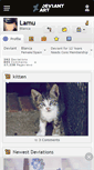 Mobile Screenshot of lamu.deviantart.com