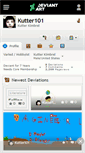 Mobile Screenshot of kutter101.deviantart.com