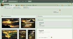 Desktop Screenshot of mattanth.deviantart.com