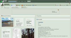 Desktop Screenshot of lupiesden.deviantart.com