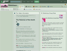 Tablet Screenshot of dittolicious.deviantart.com