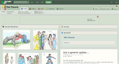 Desktop Screenshot of plot-theorist.deviantart.com