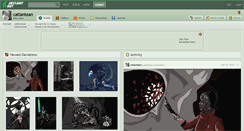 Desktop Screenshot of catlantean.deviantart.com