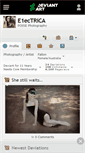 Mobile Screenshot of e1ectrica.deviantart.com