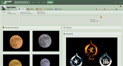 Desktop Screenshot of harryneo.deviantart.com