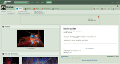 Desktop Screenshot of draztak.deviantart.com