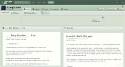 Desktop Screenshot of lil-ang3l-babii.deviantart.com