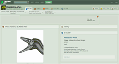 Desktop Screenshot of mesozoica-artes.deviantart.com