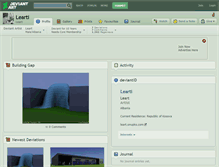 Tablet Screenshot of learti.deviantart.com