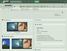 Tablet Screenshot of lackadaisy.deviantart.com