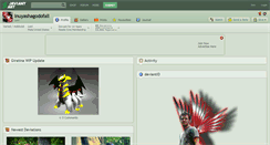 Desktop Screenshot of inuyashagodofall.deviantart.com