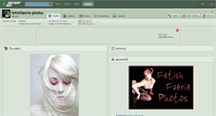 Desktop Screenshot of fetishfaerie-photos.deviantart.com
