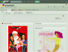 Tablet Screenshot of pcmommy2b.deviantart.com